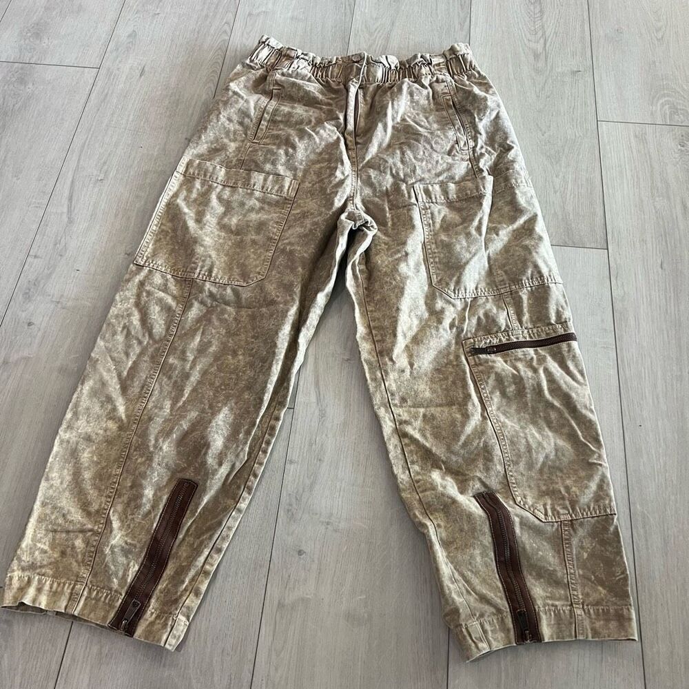 Urban Outfitters BDG Acid Wash Brown Cargo Pants size XL